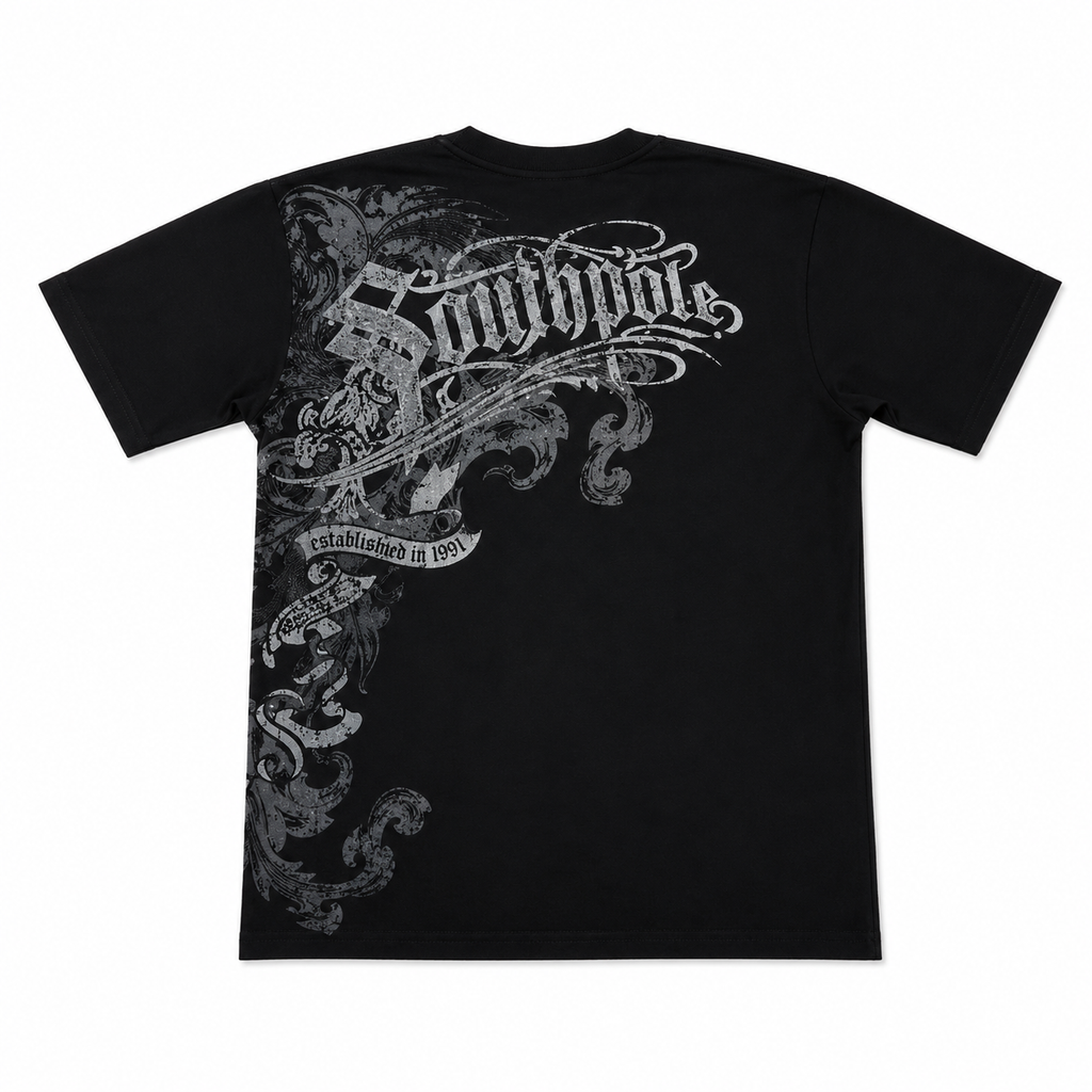 Southpole Y2K Gothic Style T-Shirt