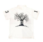 White Haunted Mound Polo Shirt (G5)