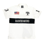 White Haunted Mound Polo Shirt (G5)